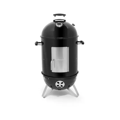 Produktbild von Barbecook Oskar M Smoker Holzkohlegrill aus Emaille schwarz D44 cm