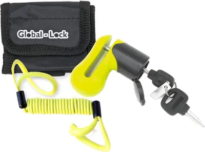 Obrázok produktu pre Global Lock City 5.5 Disc Brake Lock Green,Black Green,Black Jedna veľkosť