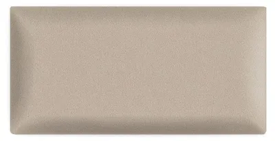 Obrázok produktu pre Nástenné panely 3D 30 x 60 cm čalúnené - na veľmi jednoduchú montáž, z velúrovej tkaniny, s mäkkou výplňou, farba béžová