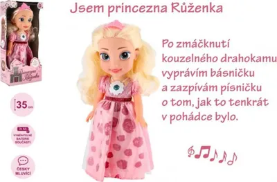Image de Princesse Rose poupée tchèque parlant avec le son
