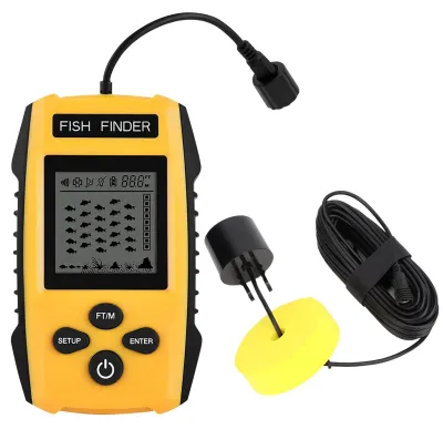 Obrázek produktu pro Sonar pro rybaření do hloubky 100m - LCD displej - podsvícení - pro rybaření z lodi