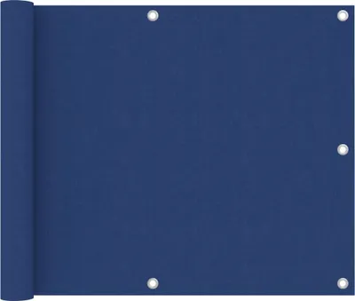 Produktbild von CLORIS Balkon-Sichtschutz Blau 75x600 cm Oxford-Gewebe - Sonnensegel LL0000053675