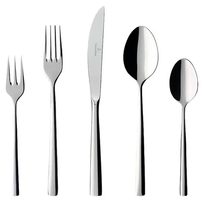Produktbild von Piemont Besteckset 30-teilig Edelstahl poliert spülmaschinenfest für 6 Personen