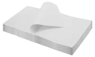 Produktbild von Weißes Geschenkpapier, 300 Blätter für Verpackungen und Geschenke