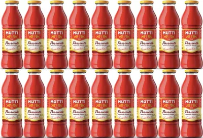 Produktbild von Mutti Passata di Pomodoro - Tomatensauce aus passierten Tomaten (18 x 700g)