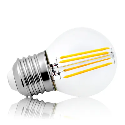 Obrázok produktu pre Svetelný zdroj LED Filament E27 G45 4W 430 lm neutrálna biela