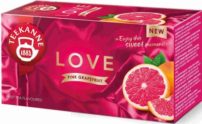 Zdjęcie produktu dla Herbatka owocowa TEEKANNE LOVE Grapefruit 20 torebek