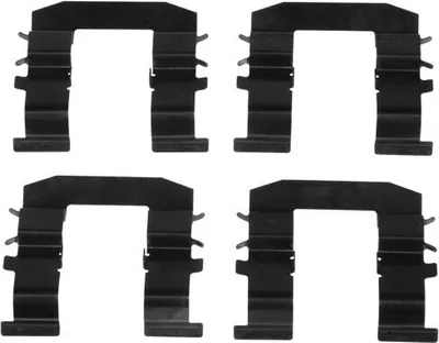 Produktbild von TRW PFK520 Zubehörsatz Scheibenbremsbelag Hinten für KIA SORENTO I (JC)