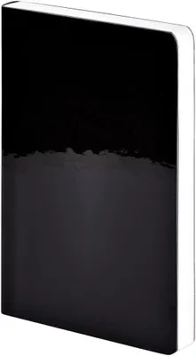 Produktbild von nuuna Schwarz, Einfarbig, Schwarz, A6, 176 Blätter, 120 g/m², Punktgitter-Papier