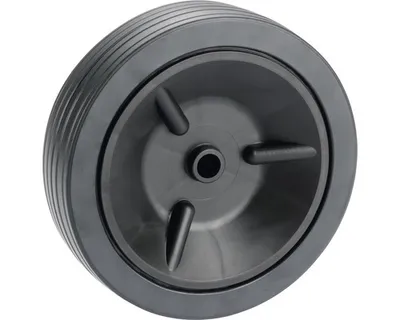 Produktbild von Tarrox PVC-Rasenmäherrad mit Rillenprofil bis 30 kg. 150x38x12 mm
