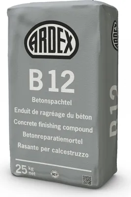 Produktbild von ARDEX B 12 Betonspachtel 25 kg/ Sack