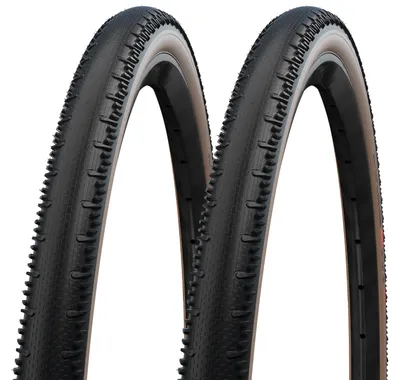 Produktbild von Schwalbe G-One RS, 28", Tubeless-Reifen, Klappbarer Wulst, Bahnradfahren, Schwarz, 65 Psi