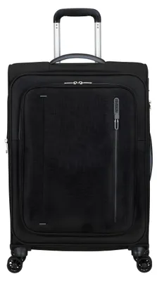 Produktbild von American Tourister Trolley Cloudrider Spinner Exp. TSA Jet Black schwarz 66cm