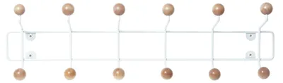 Produktbild von Kleiderhaken SATURNUS, Holzkugeln, 53,5 cm