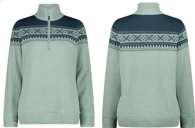 Produktbild von Cmp Woman Sweat Knitted Wp Jade D42
