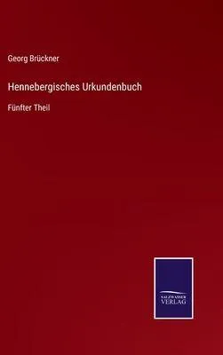 Produktbild von Hennebergisches Urkundenbuch