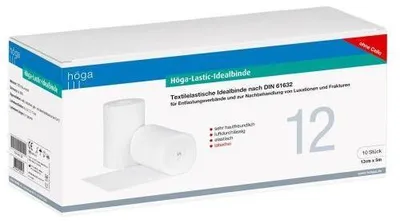 Produktbild von Höga-Lastic-Idealbinde 12cmx5m o.C. 10 St