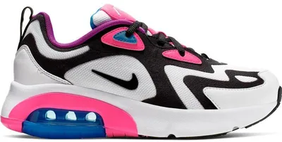 Produktbild von Nike Air Max 200 White Hyper Pink Black (GS) - EU 37.5