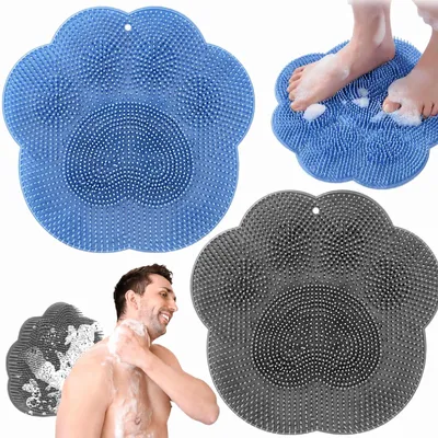 Produktbild von Set mit 2 Fußbürsten für die Dusche
