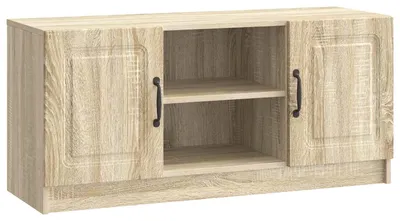 Obrázek produktu pro vidaXL TV skříňka Sonoma dub 102 x 34,5 x 47 cm dřevotřísková deska
