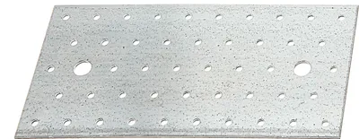 Produktbild von Alberts Lochplatte | sendzimirverzinkt | 200 x 100 mm | 25er Set