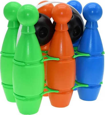 Obrázek produktu pro Pre-Sport - Venkovní bowlingová sada, plast RD1306 (jedna velikost) (barevná)