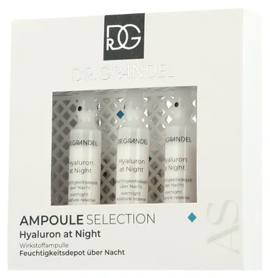 Produktbild von Dr. Grandel Wirkstoff-Ampullen Hyaluron at Night (3 x 3 ml)