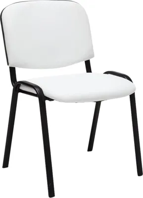Produktbild von Besucherstuhl Ken Kunstleder weiß