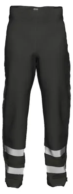 Produktbild von TINEZ Regenhose REFLECT Fahrradhose Überziehhose Reflektoren wasserdicht Größe S