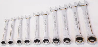 Produktbild von SALTUS 10-teilig Ratschen-Ring-Maulschlüsse…