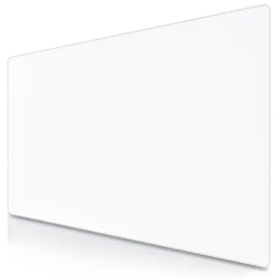 Image de Titanwolf - Tapis de souris XXXL surdimensionné 1800x800mm - Tapis de souris de jeu grand - 180x80 cm Sous-mains de table grande taille - améliore la précision et la vitesse - pour souris et clavier - Blanc
