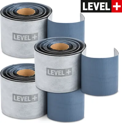 Produktbild von Dichtband 60m Butylband Selbstklebendes Dichtband Abdichten Wasserdicht Elastisch Level+ G04