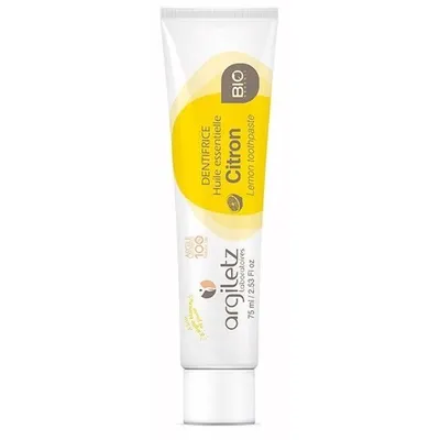 Productafbeelding van Argiletz Tandpasta citroen (75 ml)