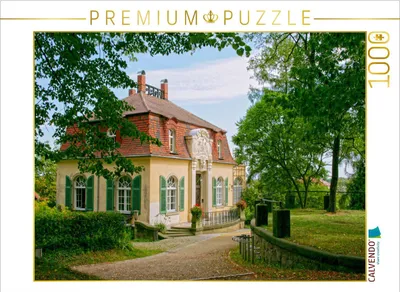 Produktbild von CALVENDO Puzzle Evangelisches Pfarramt | 1000 Teile Lege-Größe 64x48cm Foto-Puzzle für glückliche Stunden