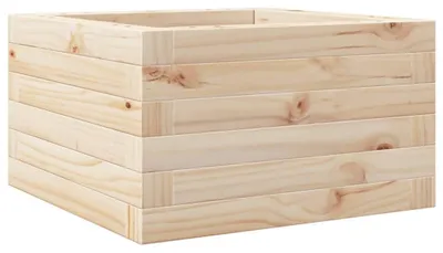 Productafbeelding van Houten Bloembak 40 x 40 x 23 cm van Massief Grenenhout