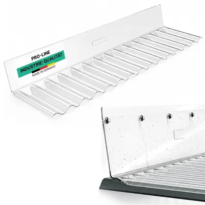 Produktbild von Wandanschluss PVC Sinus 76/18 glasklar für Lichtplatten und Wellplatten