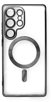 Immagine prodotto di Custodia galvanizzata con Magsafe per Iphone 16E - Nero