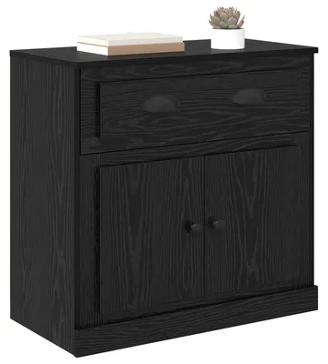 Immagine prodotto di vidaXL Credenza alta nero effetto rovere 70 x 35,5 x 67,5 cm