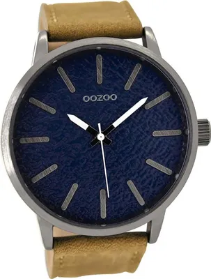 Produktbild von Oozoo Herren Armbanduhr braun Analog C9026 Timepieces Lederarmband D2UOC9026