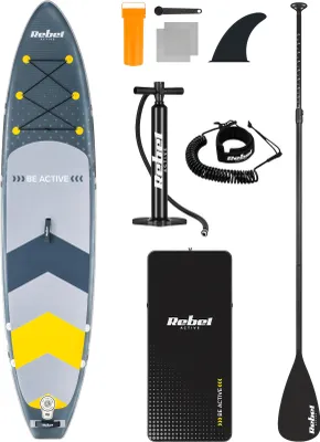 Obrázek produktu pro Rebel RBA-4500 Paddleboard SUP s příslušenstvím 350 cm, 135 kg, šedý