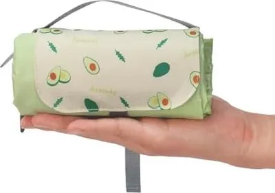 Produktbild von Picknickdecke 150-teiliges x 200 cm - Wasserdicht, Ultraleicht & Kompakt | Outdoor Decke in Grün für Picknick, Camping, Strand & Wandern | Modell BergWiese