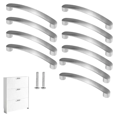 Produktbild von 10 Stück Küchenschrankgriffe mit 96 mm Lochabstand für Möbel und Schubladen
