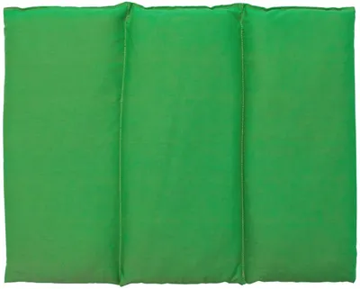 Produktbild von GIRAFFENLAND Rapssamenkissen groß 40x30cm - 3-Kammer - froschgrün - Wärmekissen - Körnerkissen