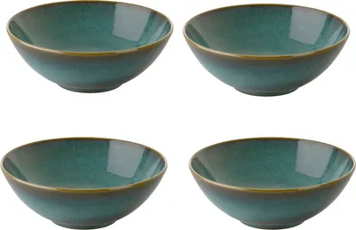 Produktbild von FÄRGKLAR Ikea Schüssel (4 Stück Pack), glänzend grün, 16 cm # SONDERPOSTEN