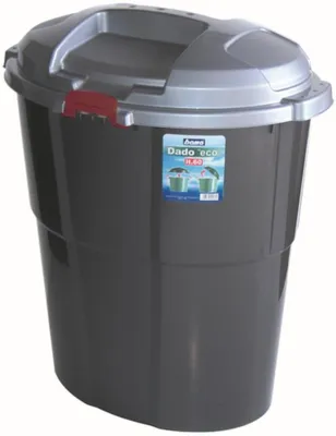 Zdjęcie produktu dla BAMA Plastikowy pojemnik DADO ECO 60 l, szary