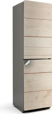 Obrázok produktu pre Drevená doska horizontálne - Chladnička nálepka - Chladnička dekorácie - Chladnička fólie samolepiace - Kuchyňa dekorácie - 60x205 cm