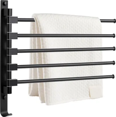 Produktbild von Handtuchhalter Haken Tyros schwarz loft