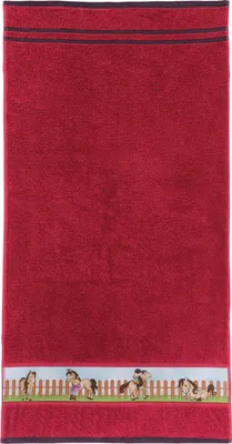 Produktbild von Erwin Müller Kinder-Badetuch rot 70x140 cm