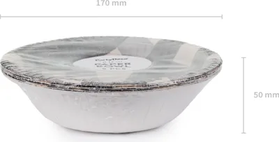 Image de Barquettes en carton profondes 17 x 4,5 cm - Assiettes jetables en carton à carreaux, lot de 6, noir