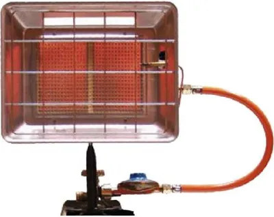 Image de Chauffage au gaz, radiateur à gaz, chauffage à bouteille de gaz, 4,2 kW [Articles de jardinage]